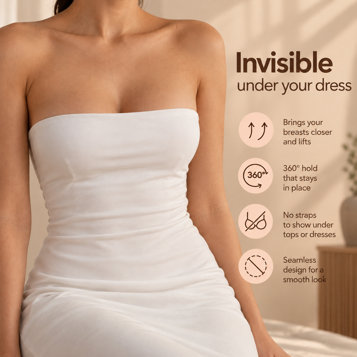 StayLift Strapless Bra